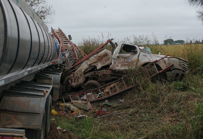 Dos muertos en otro terrible accidente en Monte Oscuridad 