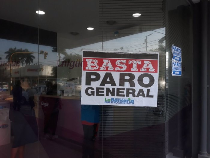 Este jueves paran los bancarios de todo el país