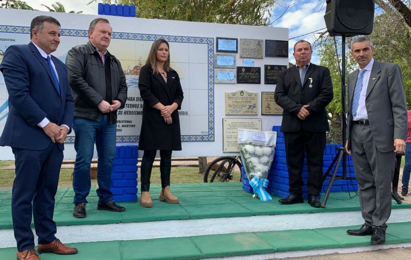 En San Cristóbal se recordaron los 40 años del hundimiento del Crucero Gral. Belgrano