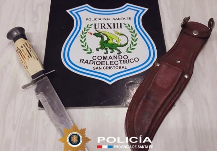 Detuvieron en San Cristóbal a un hombre con pedido de paradero