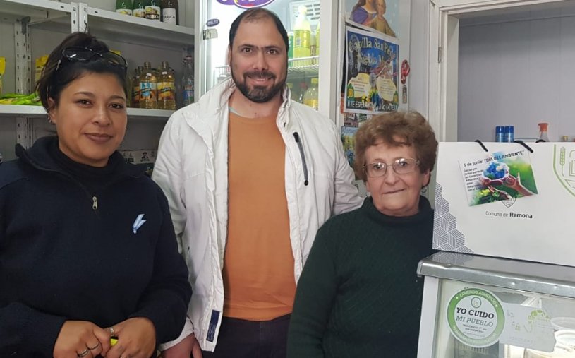 Implementan campaña de sustitución de bolsas plásticas en Ramona