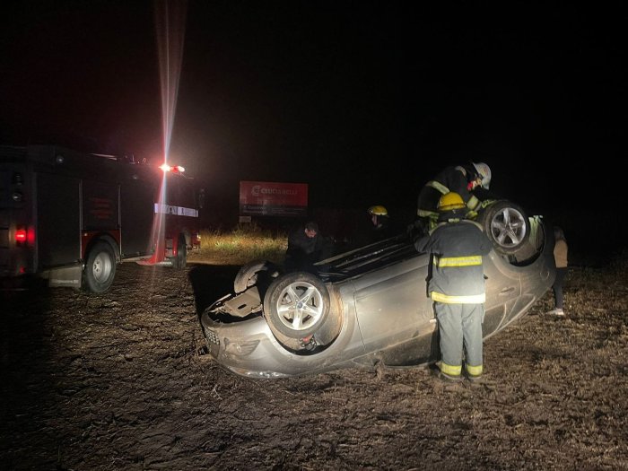 Un suardense se accidentó en cercanías de Brinkmann