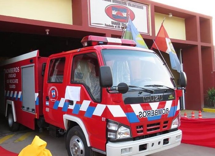 Otra importante inversión de Bomberos Voluntarios de Suardi