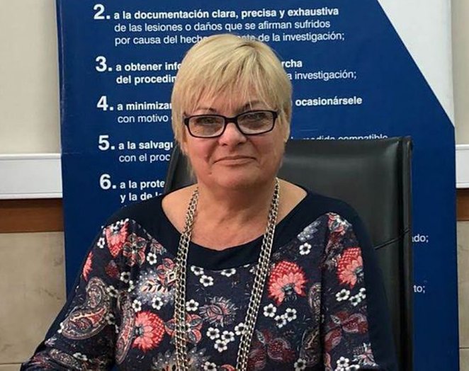 La Fiscal Favia Burella deja sus funciones en San Cristóbal
