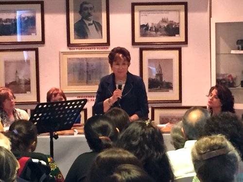 Suardi: María Isabel Ferrero presentó 