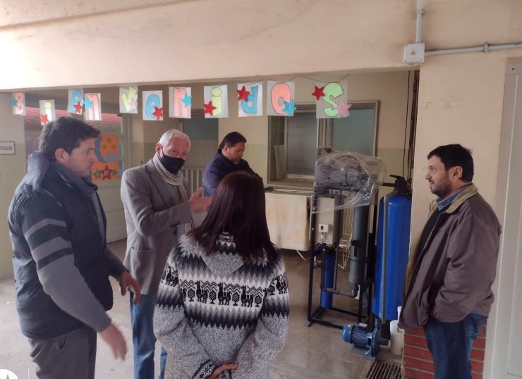 Instalan plantas para potabilizar el agua en las escuelas de Suardi