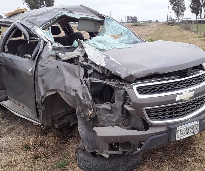 Hombre de Suardi se accidentó en cercanías de San Guillermo