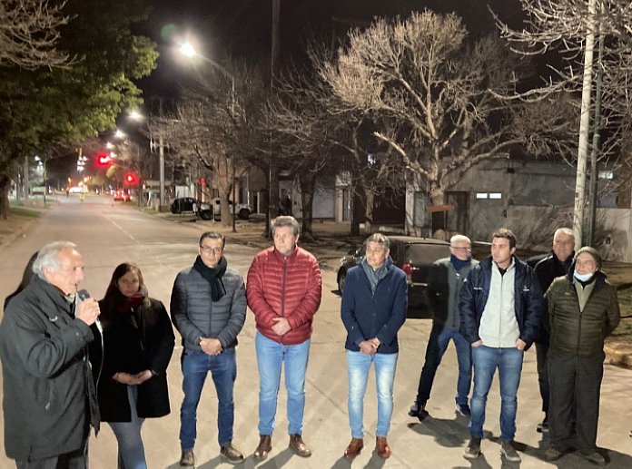 Avanzan con la iluminación led en Morteros