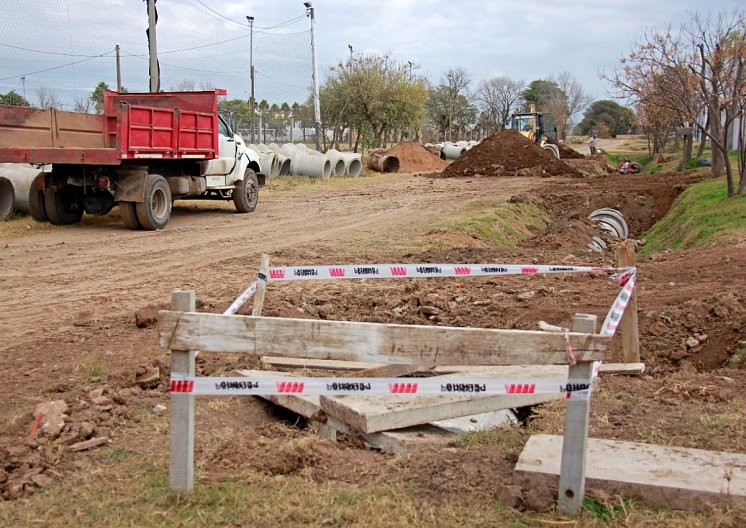 Morteros: El municipio avanza en diversas obras públicas