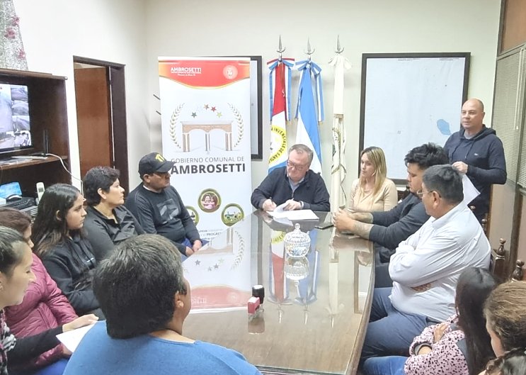 Emprendedores de Ambrosetti recibieron aportes del programa 