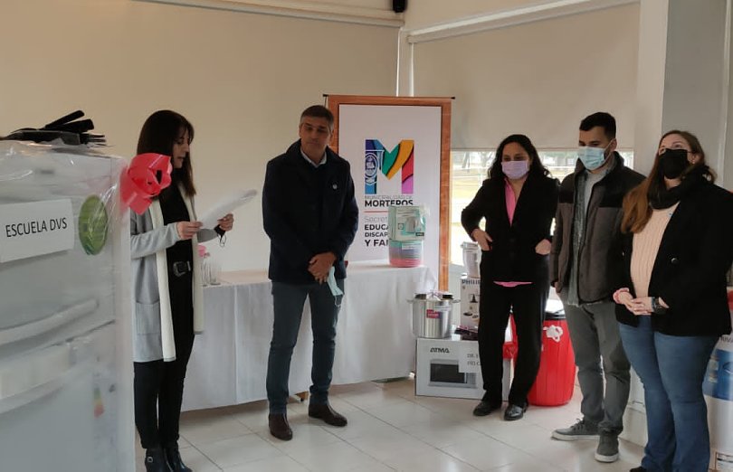 Morteros: Se entregaron insumos a escuelas con comedor Paicor