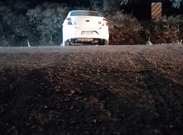 Otro accidente en zona rural de Monte Oscuridad