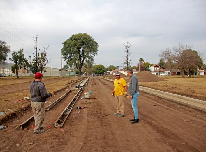 El municipio de Morteros trabaja en varias obras públicas