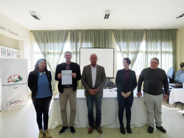Suardi: El municipio entregó fondos del FAE