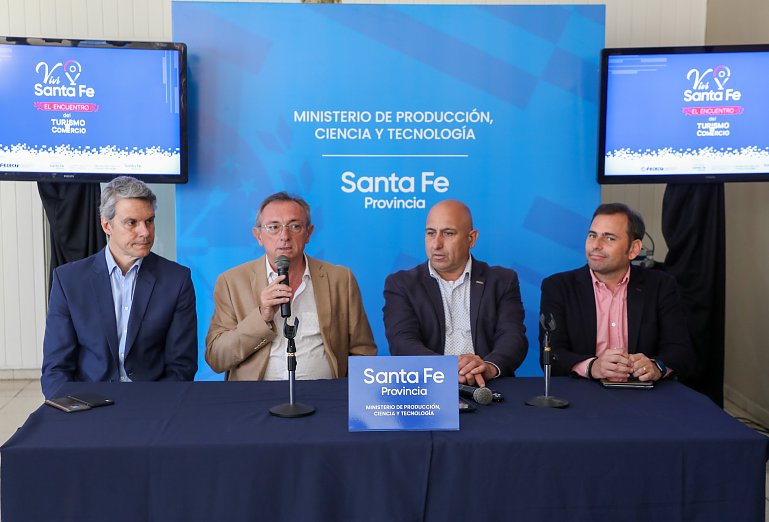 La provincia presentó la exposición “Viví Santa Fe, el encuentro del turismo y comercio”