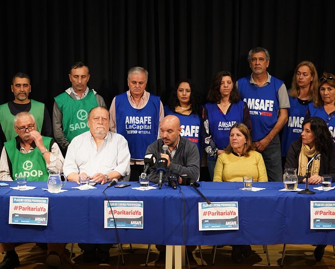 Amsafe y Sadop ratificaron los paros de la próxima semana