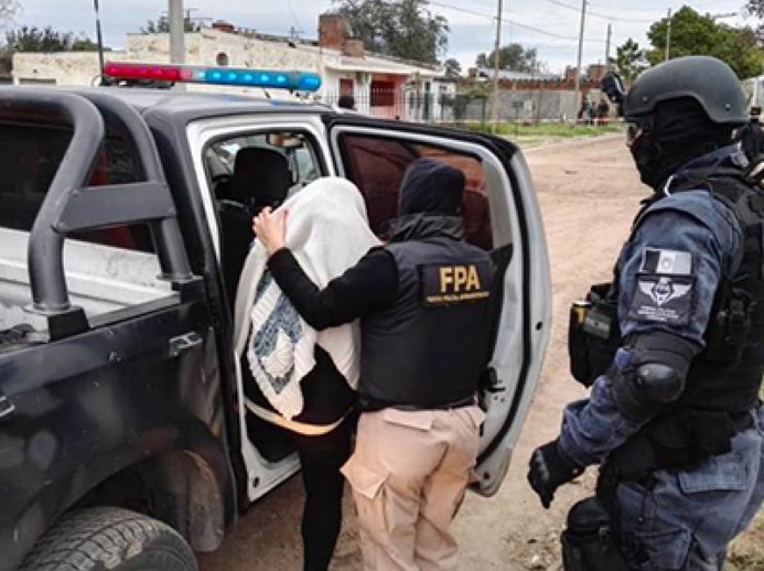 Una mujer fue detenida en Brinkmann por comercializar drogas