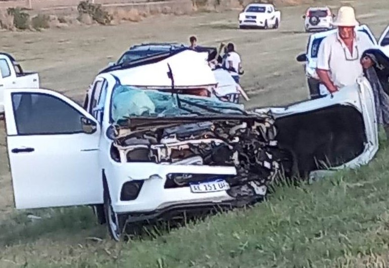 Hersilia: Accidente múltiple dejó como saldo un hombre fallecido 