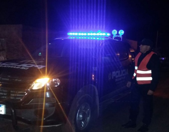 Delincuente solitario intentó robar en un banco de Arrufó