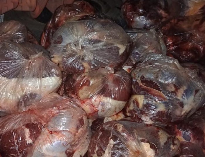 Incautaron carne en un procedimiento en zona rural de Brinkmann