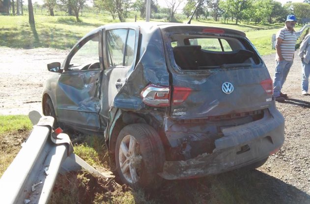 Triple choque en Hersilia dejó lesionados leves
