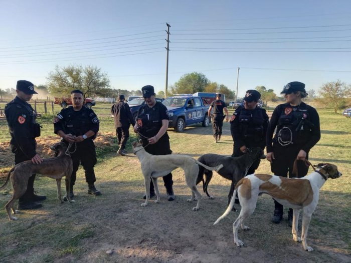 Procedimientos por carreras de galgos en cercanías de Santa Fe