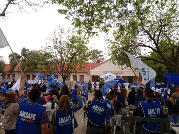 AMSAFE aceptó la oferta y salió del conflicto