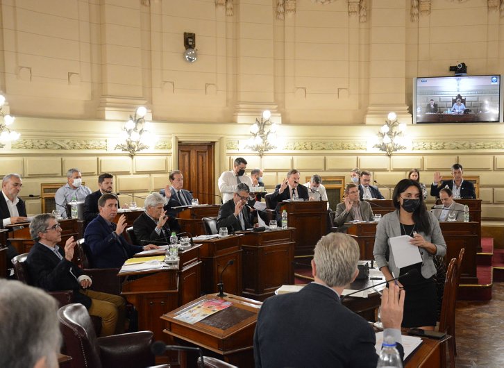 El Senado provincial le dió media sanción al Presupuesto 2023