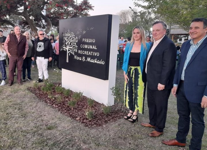 Ambrosetti: Se inauguró el Predio Comunal Recreativo 