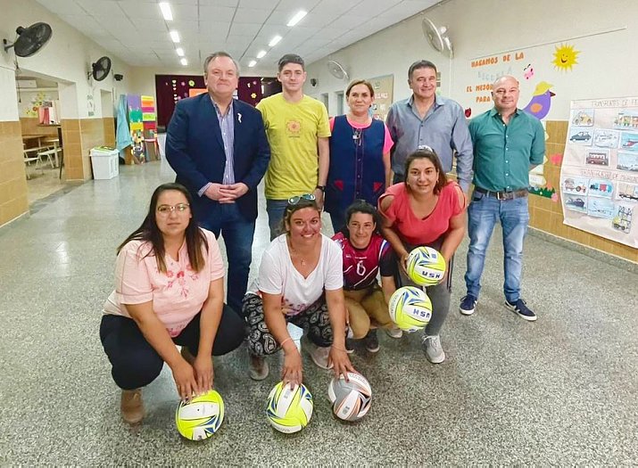 Gira departamental del Senador Michlig