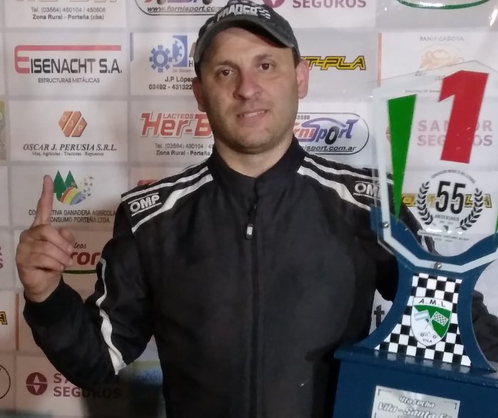Matías Franco se quedó con la 4° del Midgets del Litoral
