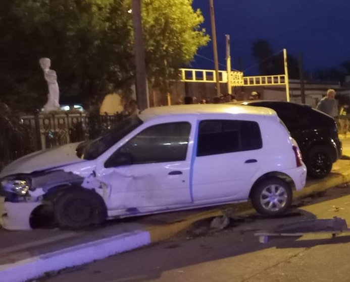Heridos en un triple choque de autos en Balnearia