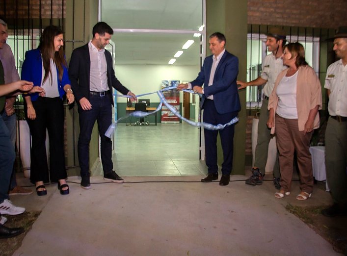 Se inauguró la sede administrativa Brinkmann del Parque Nacional Ansenuza