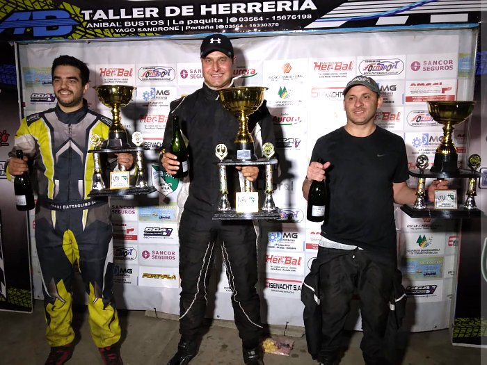 Giraudo y Franco los ganadores de la 6° del Midgets del Litoral