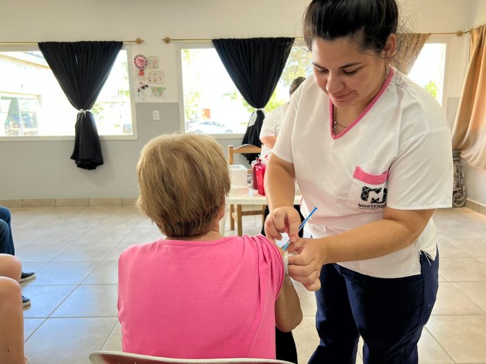 Autoridades sanitarias de Morteros informaron sobre la vacunación Covid