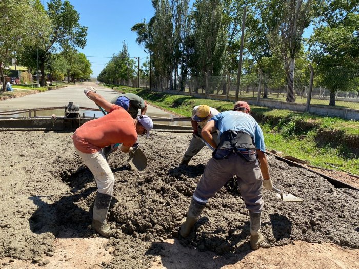 Brinkmann: Tévez recorrió diferentes obras públicas
