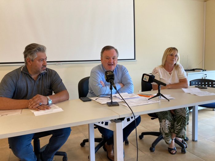 Michlig acercó aportes a instituciones de San Guillermo