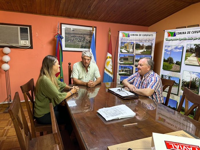 Michlig visitó las localidades de Curupaity, Monigotes y Moisés Ville