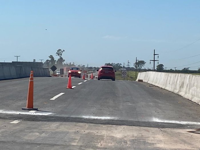 Habilitan nuevo puente de la autopista R34 a la altura de Sunchales