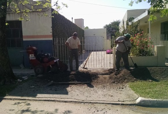 Avanzan con la obra de agua potable en la localidad de Ramona