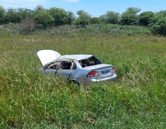 Familia se accidentó en cercanías de La Paquita
