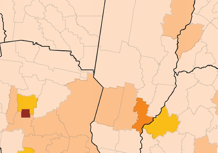 ¿Cuantos somos en la región santafesina, cordobesa y santiagueña?