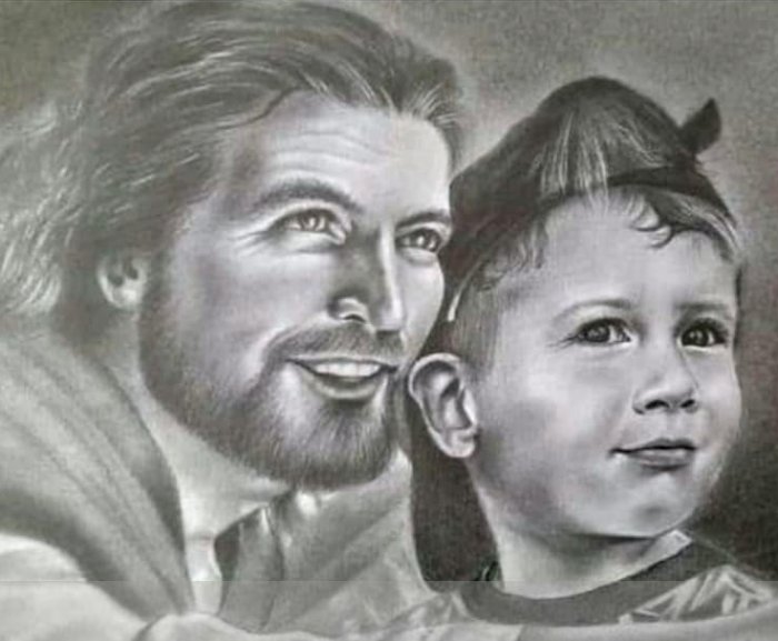 Artista de Porteña pintó un cuadro que será entregado a la flia. de Lucio Dupuy