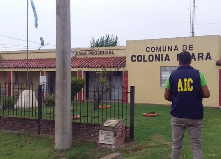 Realizaron un allanamiento en la Comuna de Col. La Clara