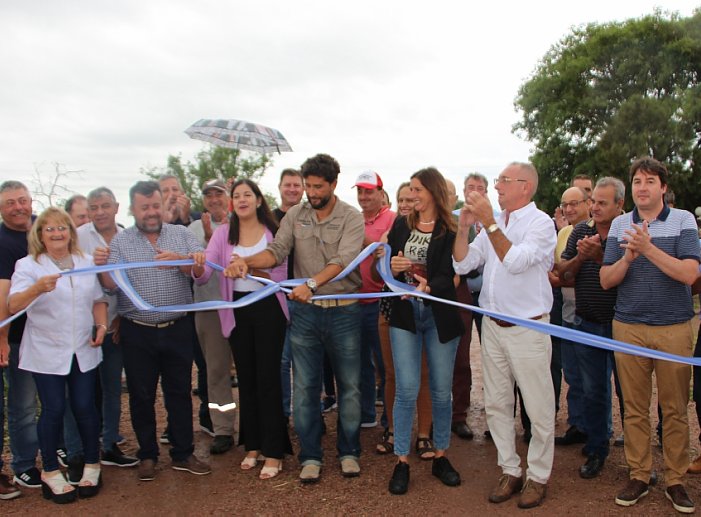 Inauguraron la traza San Guillermo de Caminos de la Ruralidad