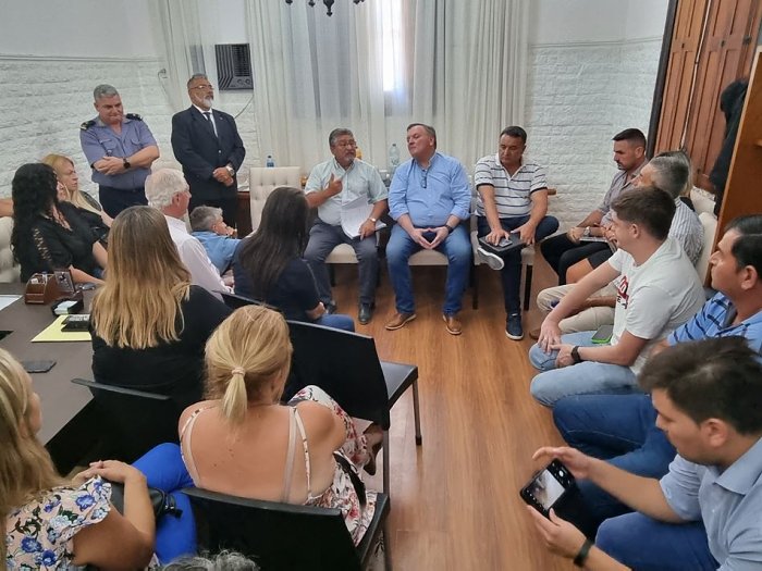 Importante encuentro para debatir las políticas de seguridad en el departamento