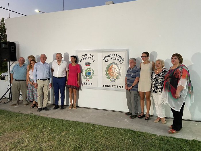 Otro paso que afianza el Hermanamiento entre Suardi y Piscina