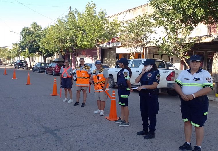 Operativo saturación en la departamental San Justo