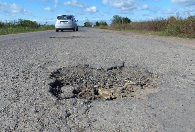 Michlig pide la repavimentación de un tramo de la Ruta 13