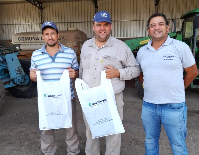 SITRAM entregó bolsones escolares a sus afiliados